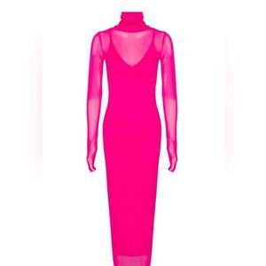 Shailene Revolve dress hot pink NWOT